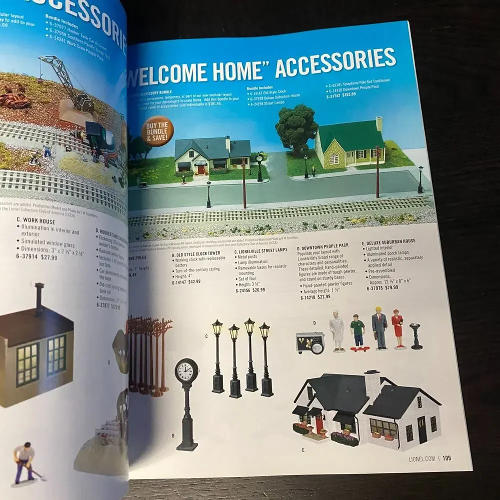 LIONEL VOLUME 2 CATALOG 2012, MODEL TRAINS, O GAUGE, O-27